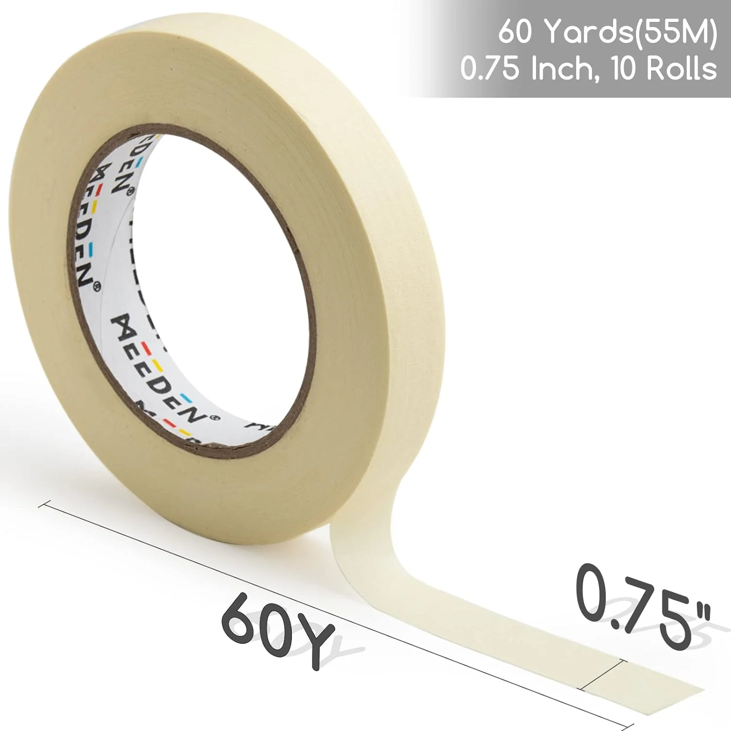 MEEDEN 10 Pack Artist Tape, Total 1804.5FT (550m) Acid -Free Art Tape - Image 8