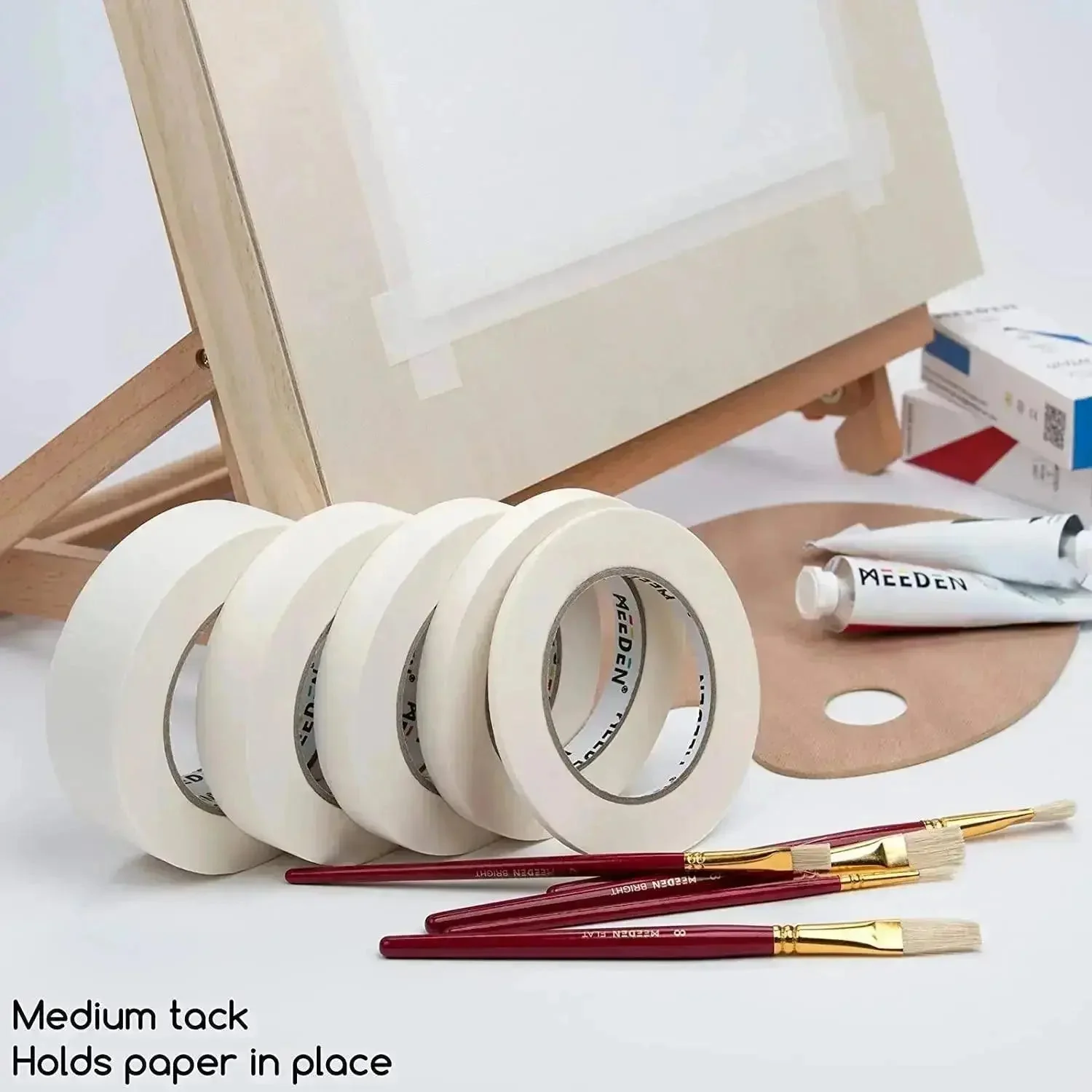 MEEDEN 6 Pack Artist Tape 0.5",0.75",1.0" with Total 1082.7FT (330m) - Image 3