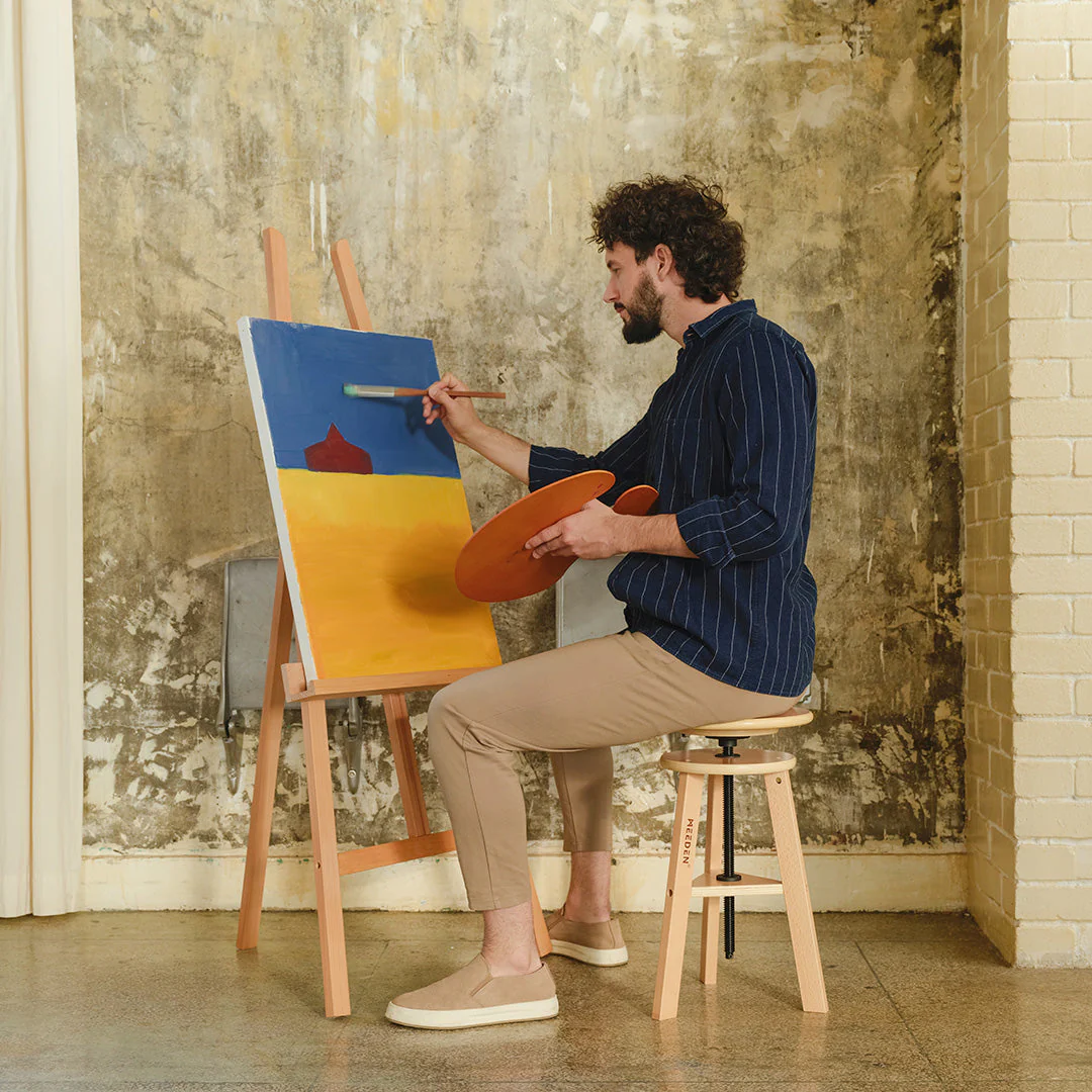 MEEDEN Large Adjustable Artist Wooden Easel-54.7‘’ Height-W08/ES-6016 - Image 2