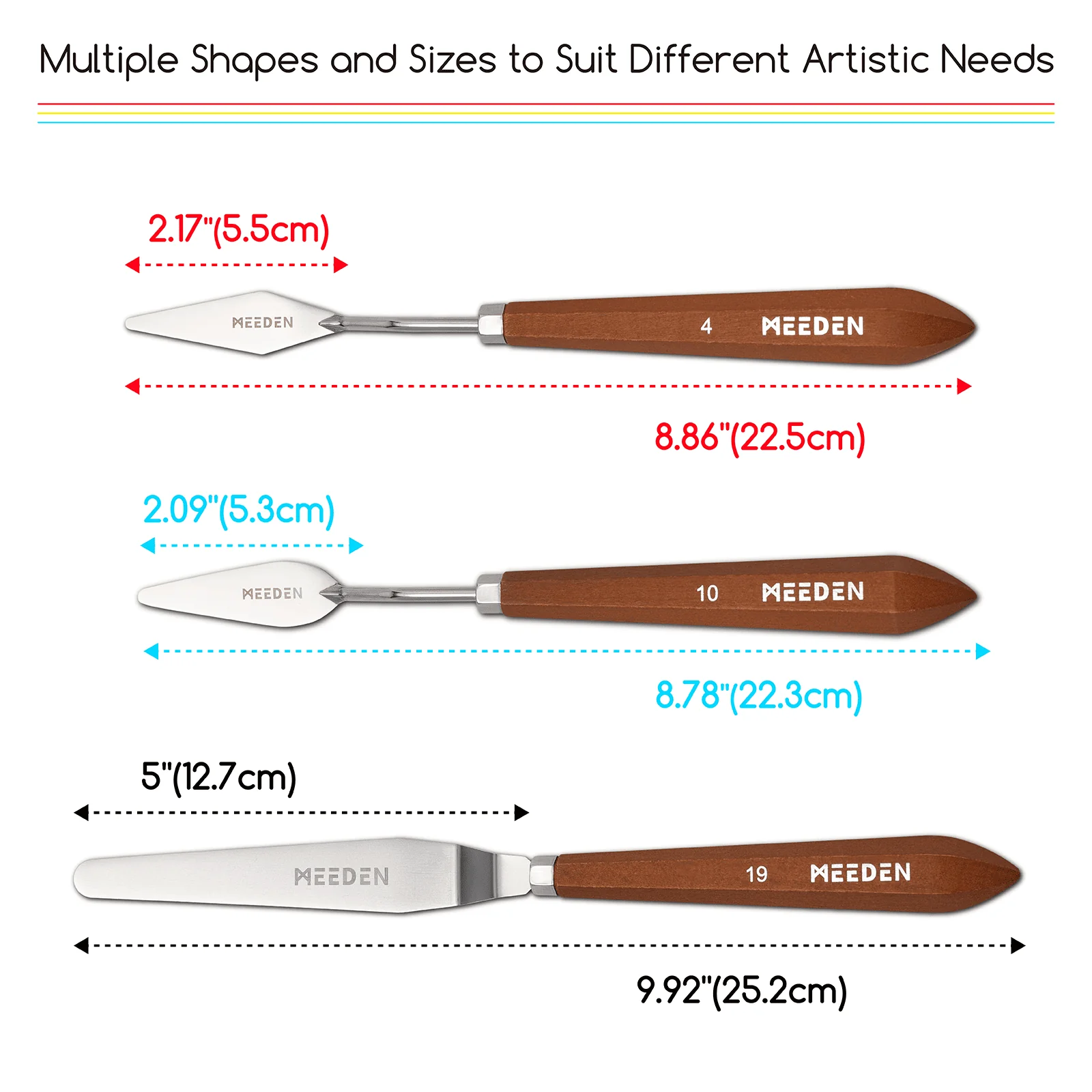 MEEDEN Artist Grade Painting Palette Knife - Image 13