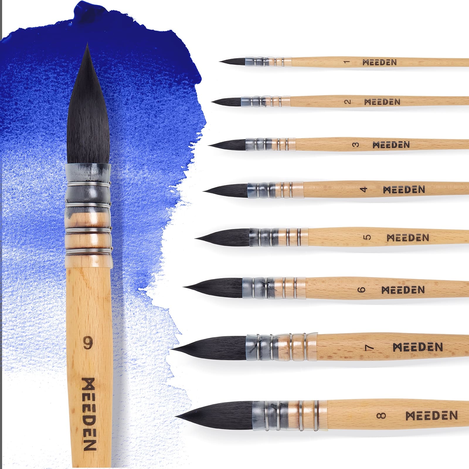 MEEDEN Professional Watercolor Brushes - Image 3