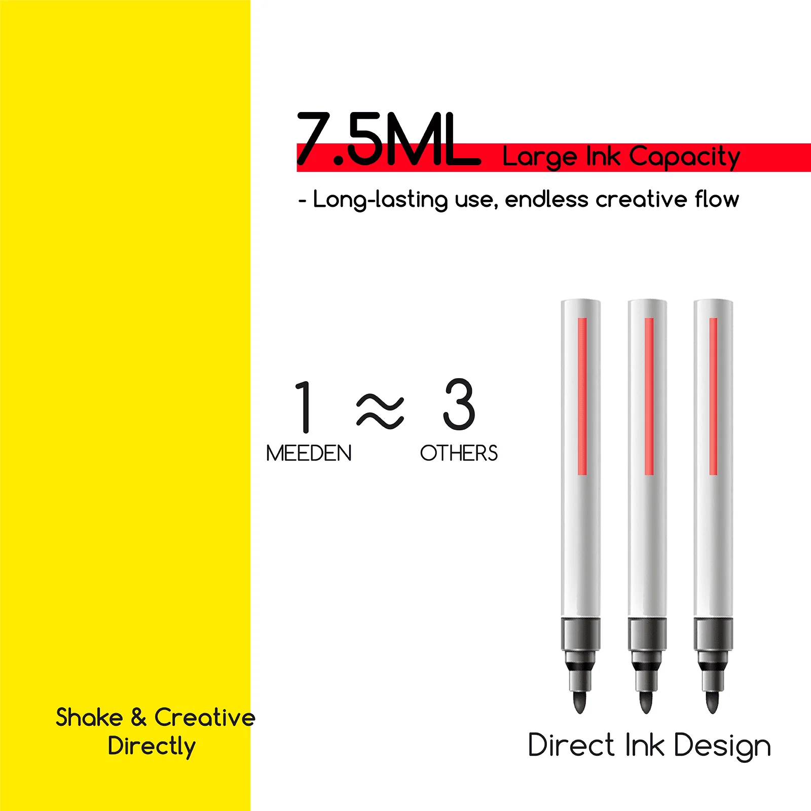 MEEDEN Soft Brush Tip Acrylic Paint Marker - Image 12
