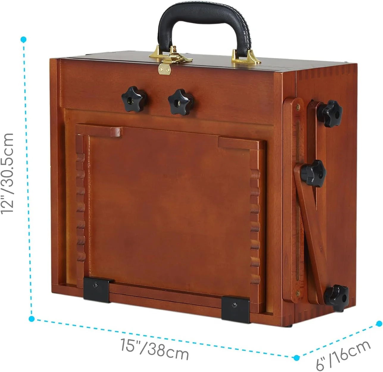 MEEDEN Plein Air Pochade Box-Walnut - Image 3